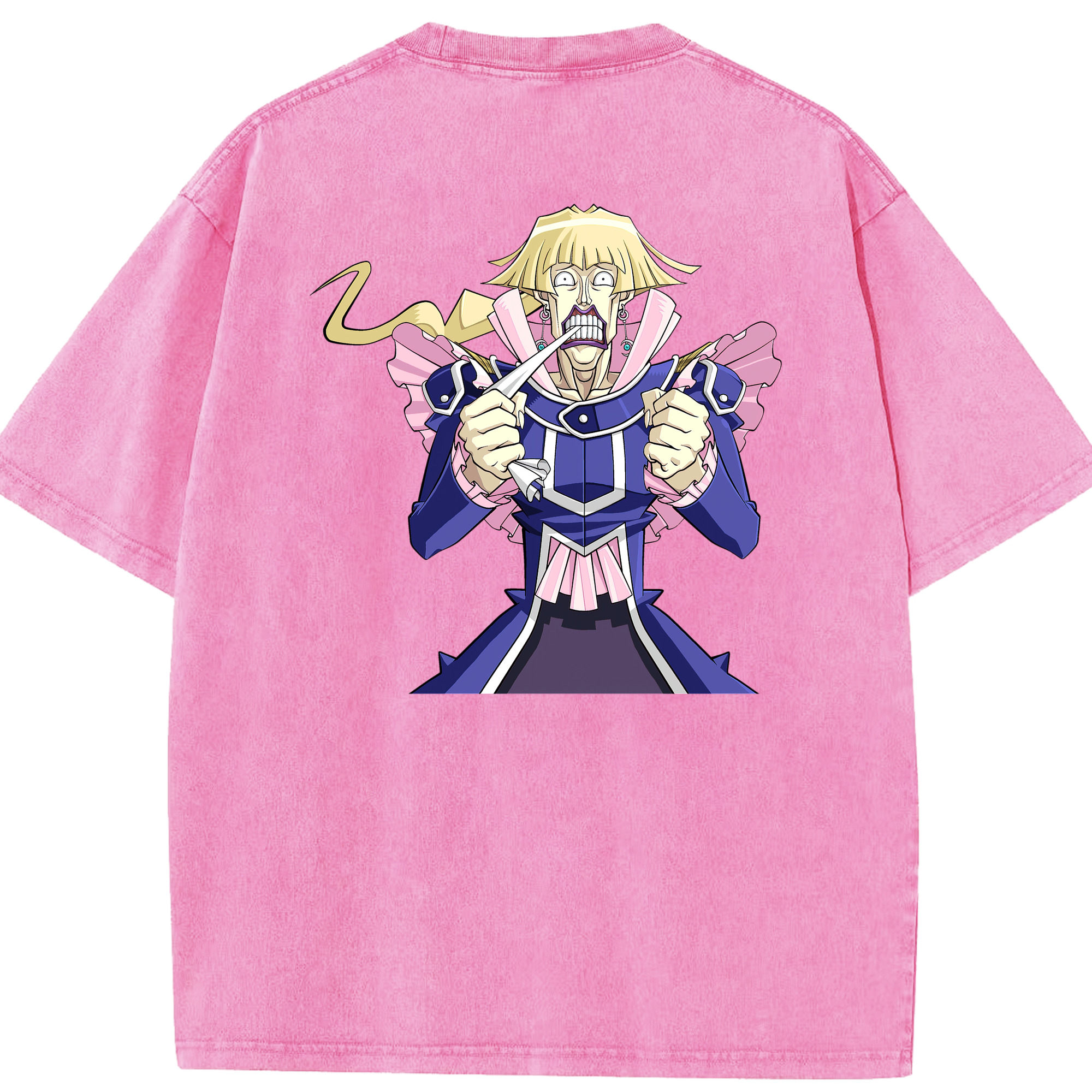（画像用） 遊☆戯☆王 Yu-Gi-Oh! 綿100% ヴィンテージ風 半袖Tシャツ（背面プリント）